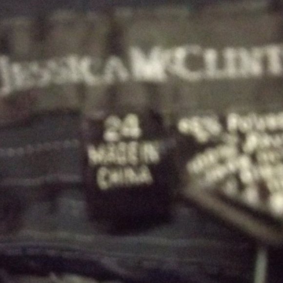 PINSTRIPED, DRESS PANTS, NAVY BLUE, TAG SAYS 24w - Picture 2 of 3